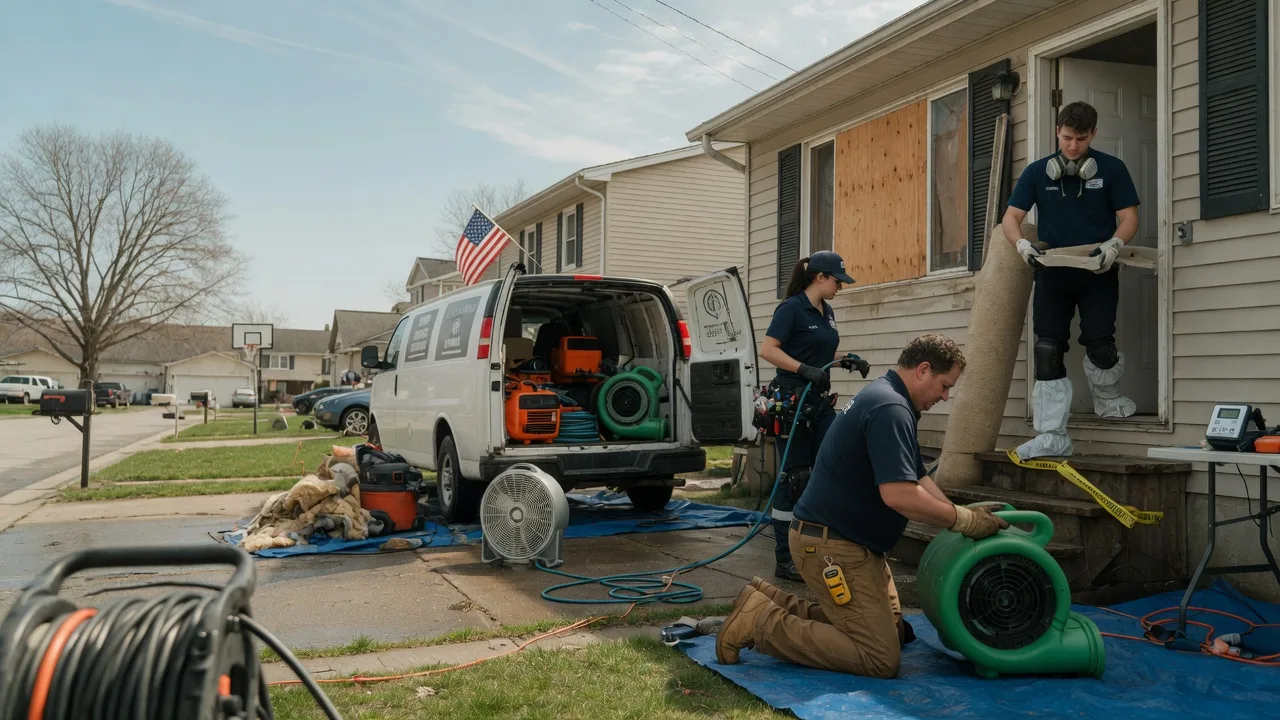 Water Damage Restoration in Lubbock, TX near me